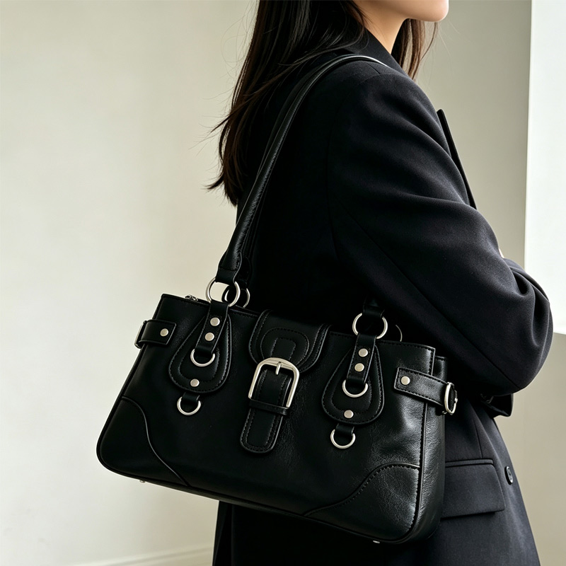 2026 new Y2K cool riveted hand - Women Bags 2026 Trends ulasan dan harga