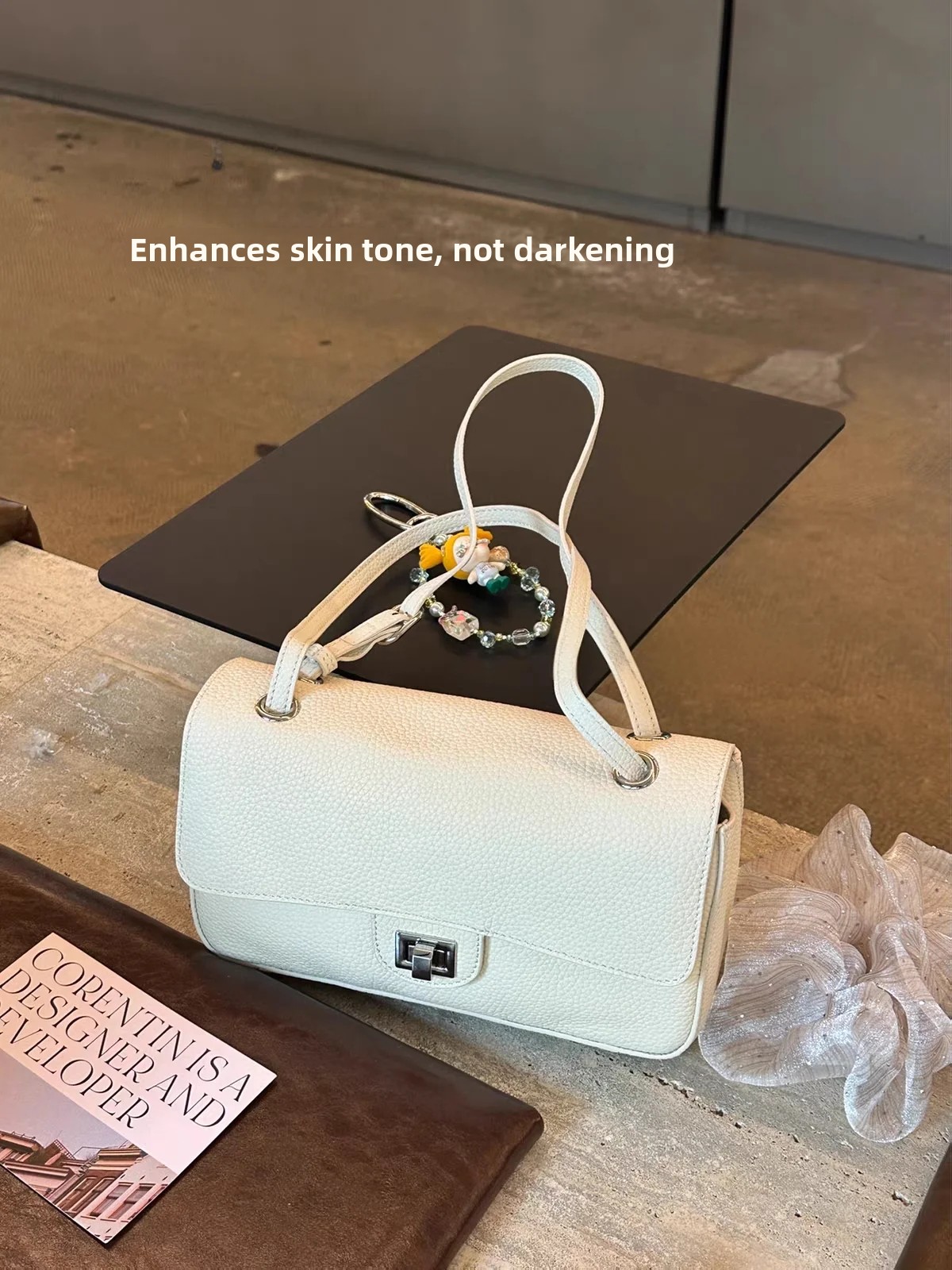 Genuine Leather Tote Bag Soft  - Women Bags 2026 Trends ulasan dan harga