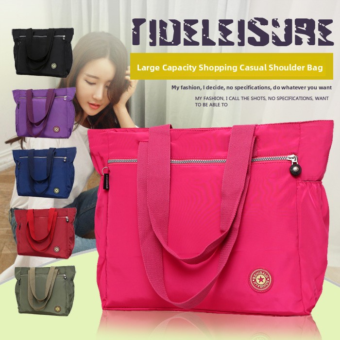 Waterproof Nylon Simple Oxford - Women'S Young Bags ulasan dan harga
