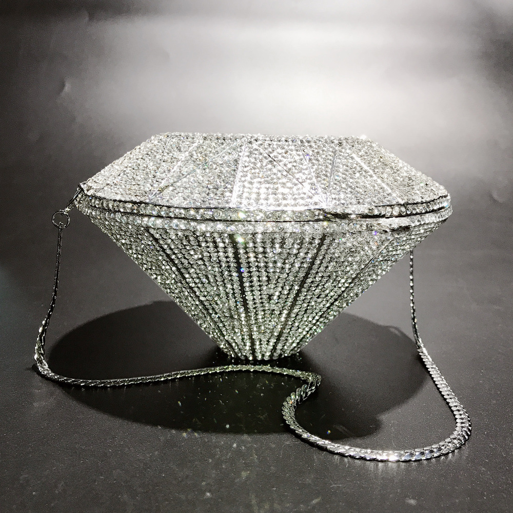 Three-Dimensional Diamond Shap - Women Bags On Sale ulasan dan harga