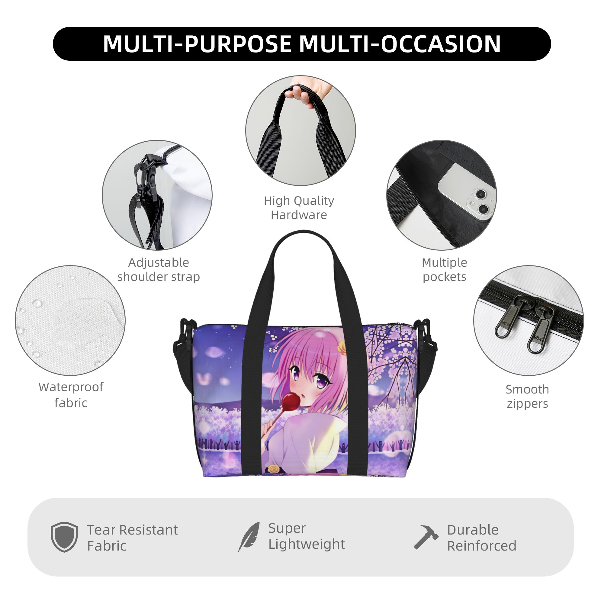 Custom Momo Belia Deviluke T-T - Women Bags Ru ulasan dan harga
