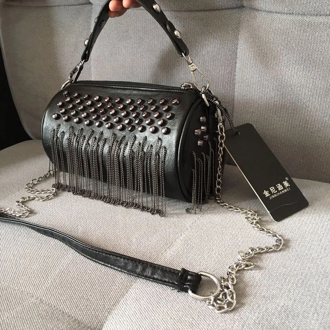 2026 Fashion Mini Tassel Rivet - Women Bags 2026 Trends ulasan dan harga