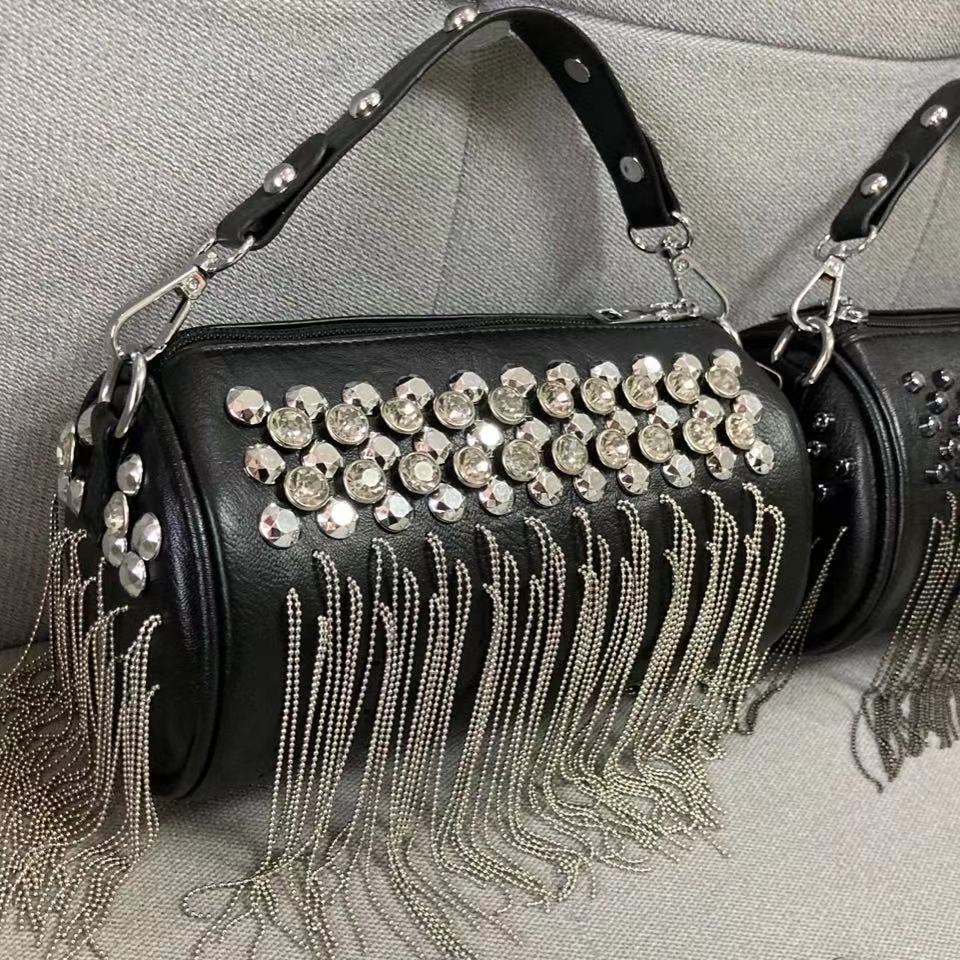 2026 Fashion Mini Tassel Rivet - Women Bags 2026 Trends ulasan dan harga