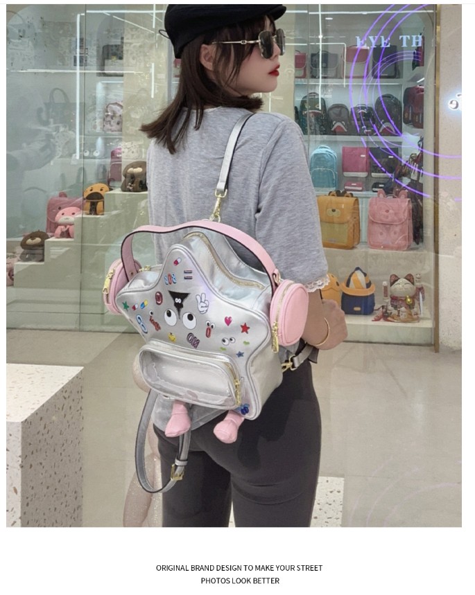 EYE THEME Brand College Studen - Women Bags Branded ulasan dan harga